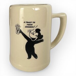 Ceramic Toast to Your Success Mug - Cream